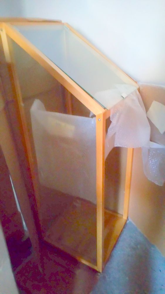 3 VITRINES DE DECORATION EN VERRE 60 Nogaro (32)