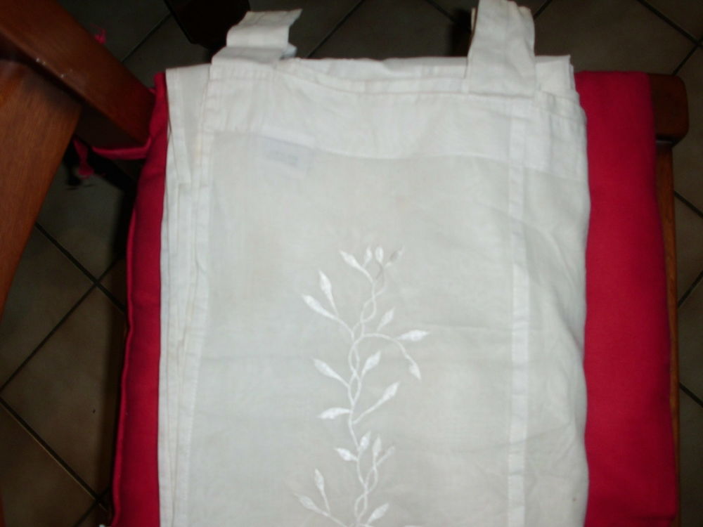 Voilage 1 panneau blanc cr�me 5 Nandy (77)