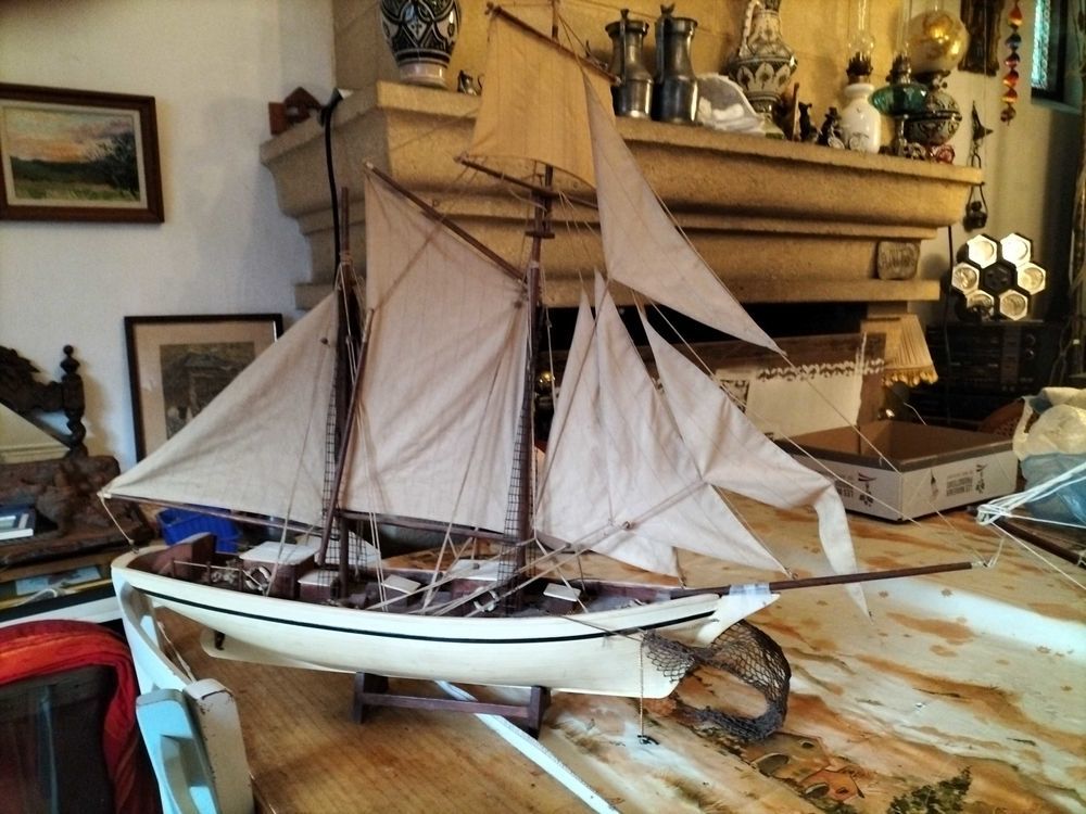 voilier+bois+et+toile 180 Le Blanc (36)