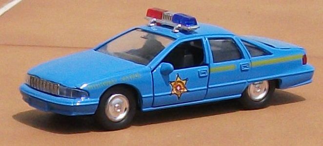 voiture de police miniature