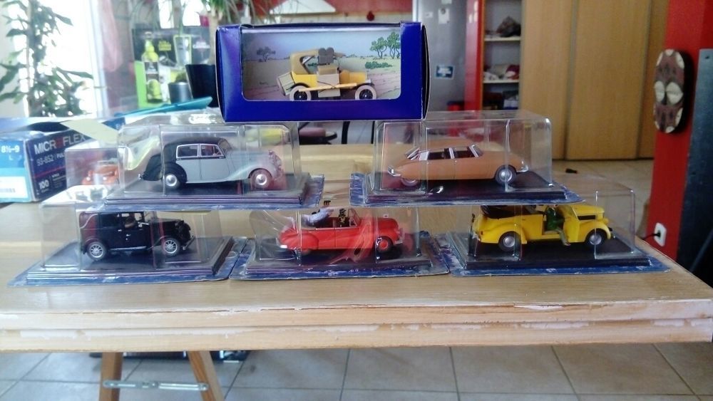 voiture miniature tintin