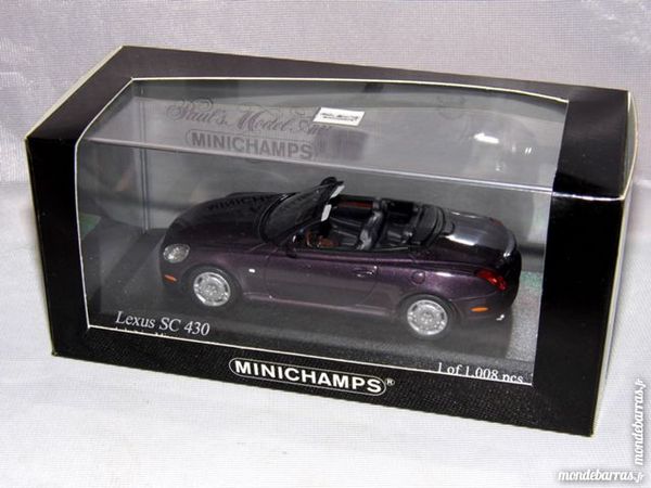 Voiture minichamps Clearance