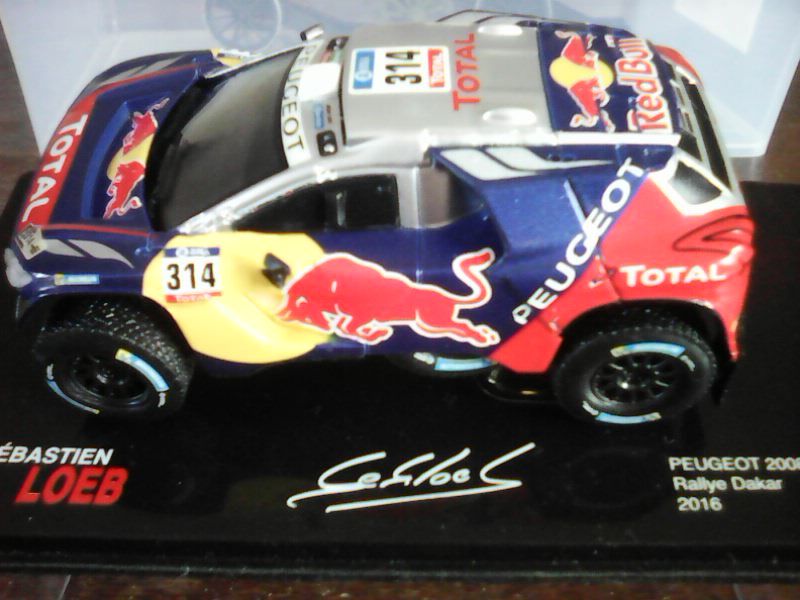 Voiture Peugeot 2008 Rally Dakar S�bastien Loeb 16 Marmande (47)