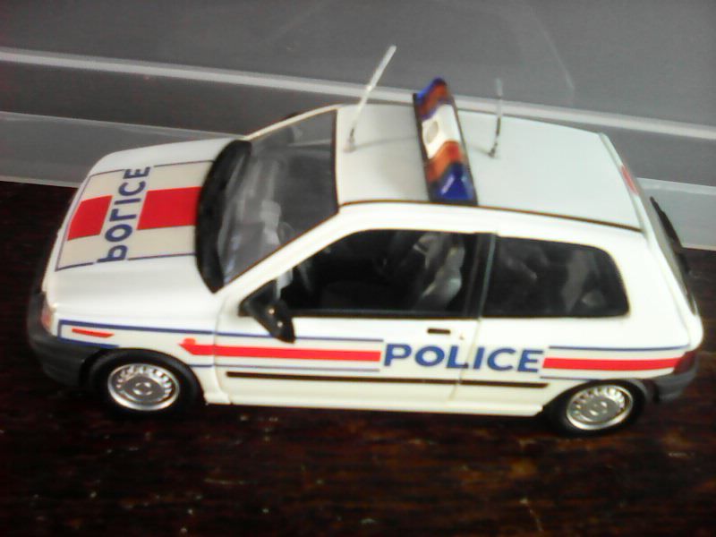 Voiture Renault Clio Police Norev 1/43 Mod�le r�duit 12 Marmande (47)