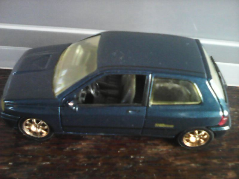 Voiture Renault Clio William Solido 1/43 Mod�le r�duit 13 Marmande (47)