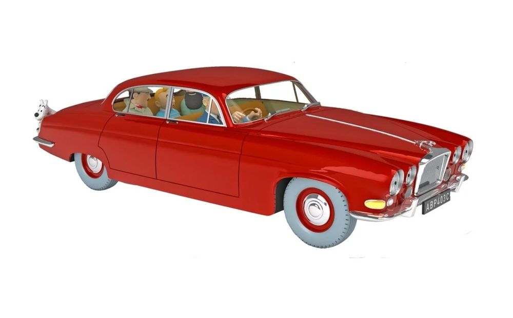 voiture Tintin la jaguar des ravisseurs 1/24 neuve
39 �pinal (88)