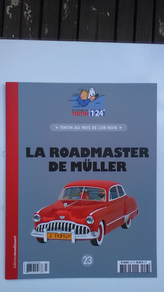 VOITURE DE TINTIN LA N�23        LA ROADMASTER DE MULLER     60 Dolus-d'Ol�ron (17)