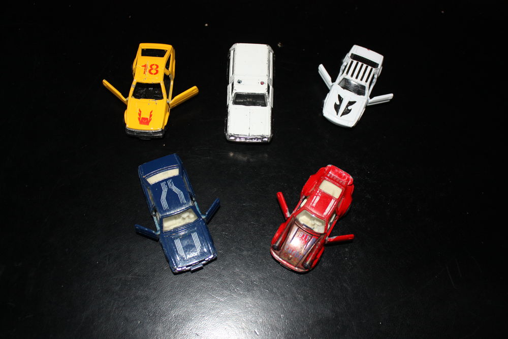 Lot de 5 voitures miniatures rares vintage - 35 Dammartin-en-Go�le (77)