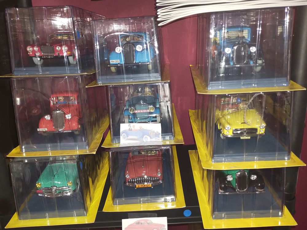 9 voitures Tintin Hachette Moulinsart au 1/24e
39 �pinal (88)