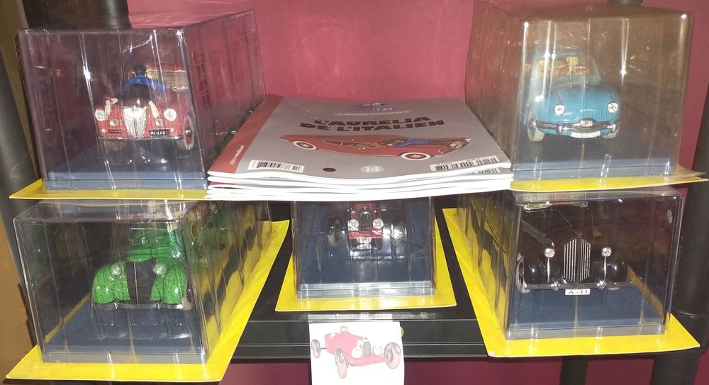 5 voitures Tintin Hachette Moulinsart au 1/24e
39 �pinal (88)