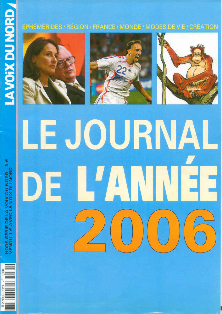 Voix du Nord Journal de l'ann�e 2006 1 Valenciennes (59)