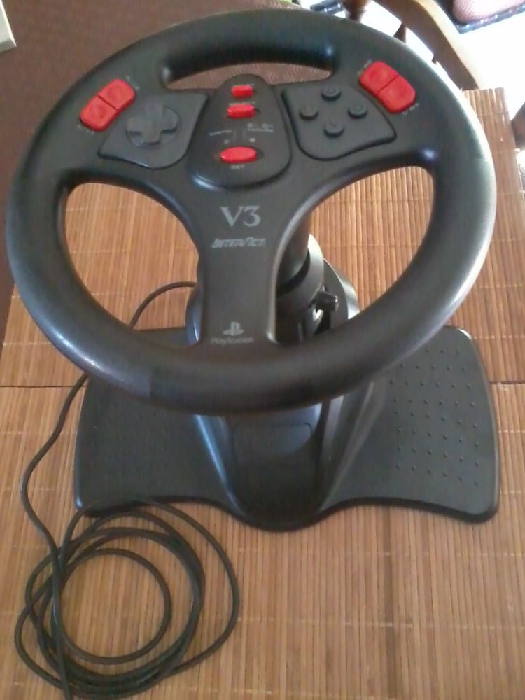 Volant P�dale V3 RACING WHEEL PLAYSTATION 25 Douai (59)