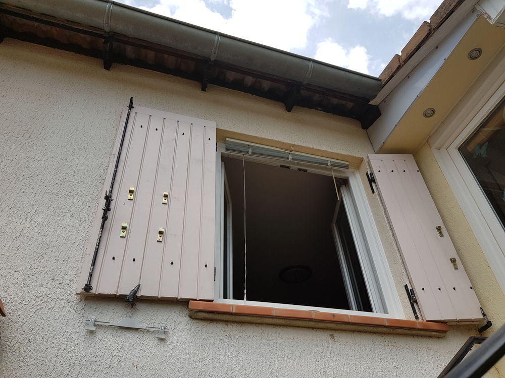 VOLET BOIS 3 BATTANTS + BARRES DE SECURITE 90 �guilles (13)