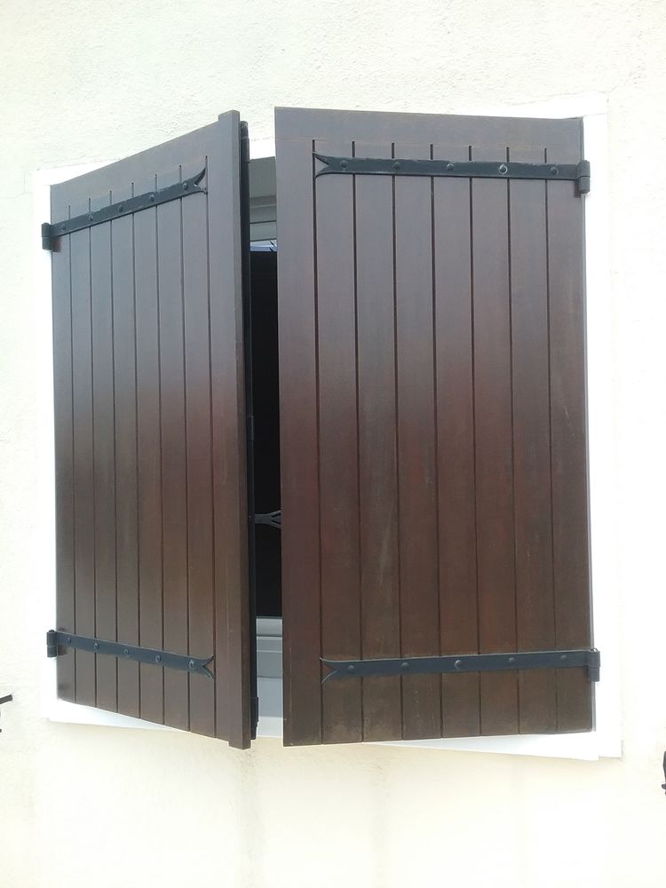 Volets en bois exotique 150 Villenave-d'Ornon (33)