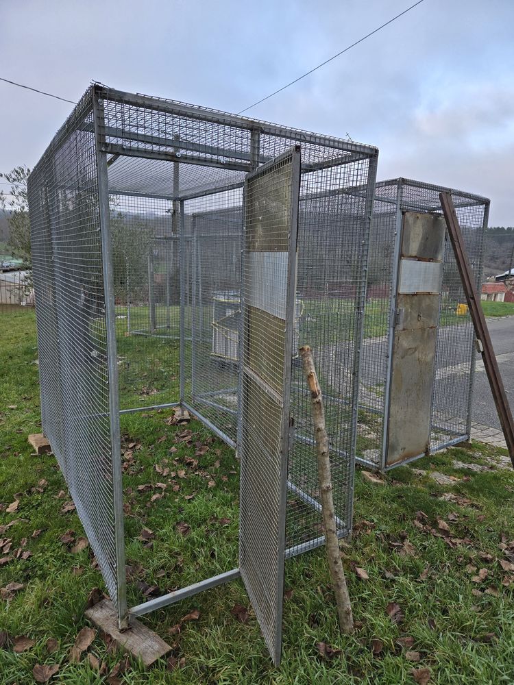 Voli�res ext�rieures compl�tes 400 Salviac (46)