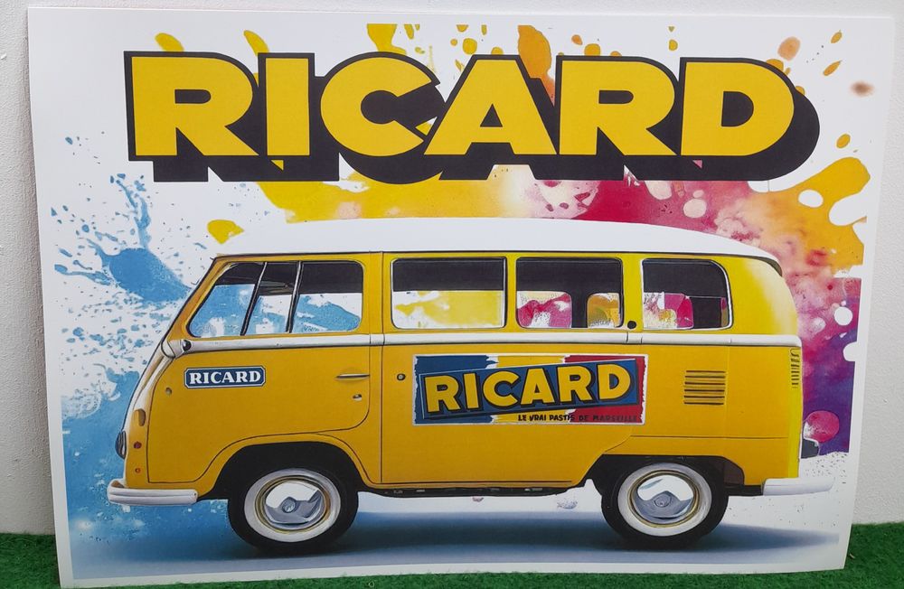 volkswagen combi - ricard - affiche poster 8 Saint-Georges-de-Didonne (17)