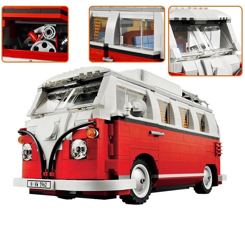 VW Volkswagen T1 - LEGO Creator (10220) 175 La Ferri�re (85)