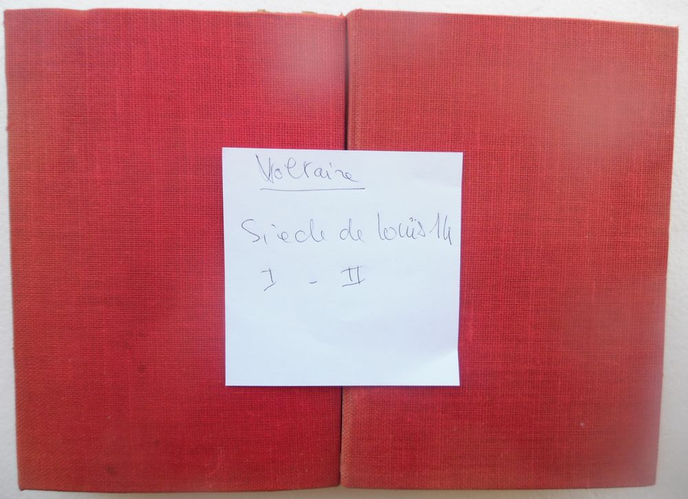 VOLTAIRE Si�cle de Louis XIV broch� - 2 tomes papier pur fil 90 Castries (34)