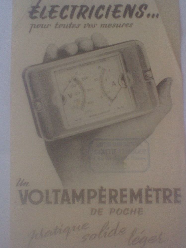 Le voltamp�rem�tre de poche �lectricien Radio contr�le Lyon 0 N�rac (47)