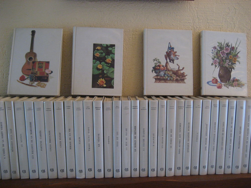 39 Volumes reli�s Cercle du Bibliophile d�cor gouache Ivers 3 Haute-Avesnes (62)