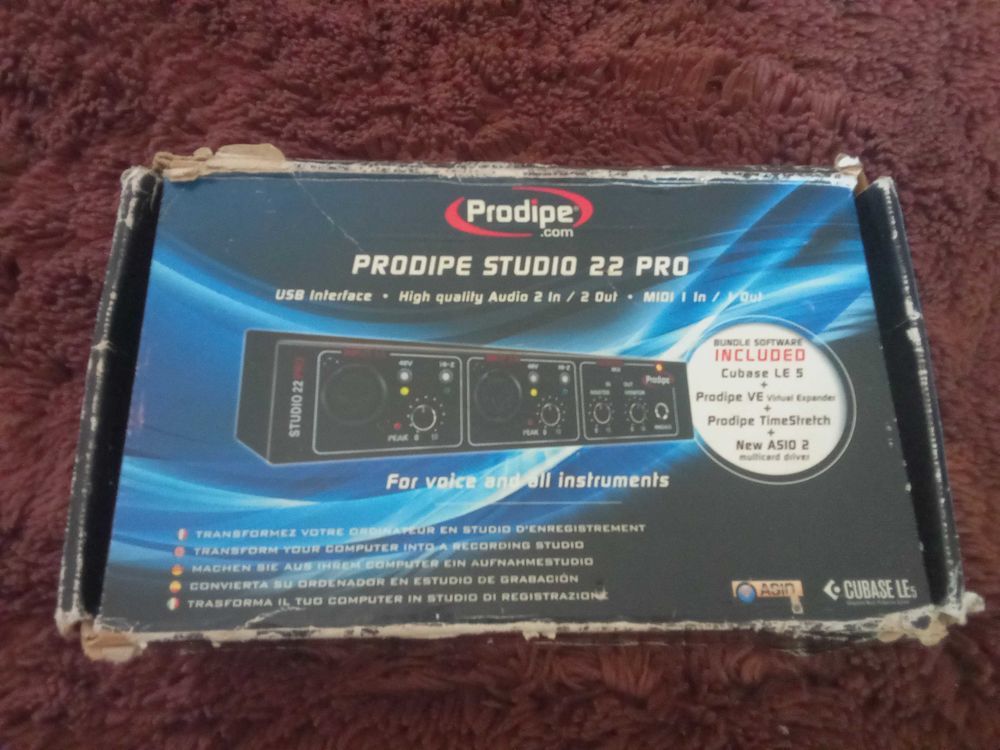 Votre studio d'enregistrement sur votre ordinateur 70 Villiers-sur-Marne (94)