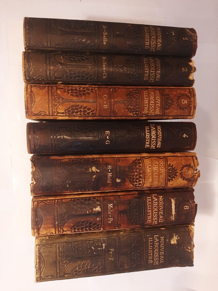 Je vous propose 7-TOMES livre ancien (1910), de colection ra 11500 Paris 20 (75)