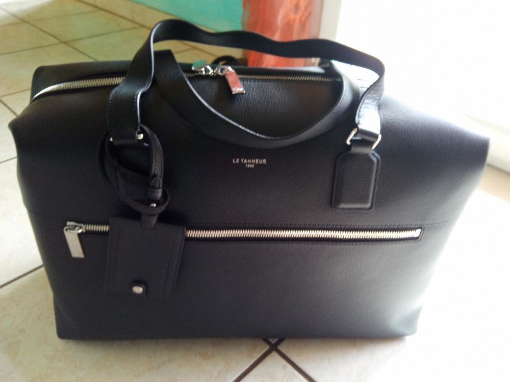 Sac de voyage Le Tanneur 24H EMILE EN CUIR GRAIN� ( Neuf) 580 Ardoix (07)