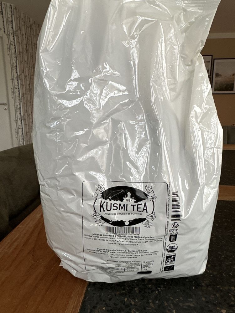 Th� vrac Kusmi Tea 1kg Aquarosa 60 Nantes (44)