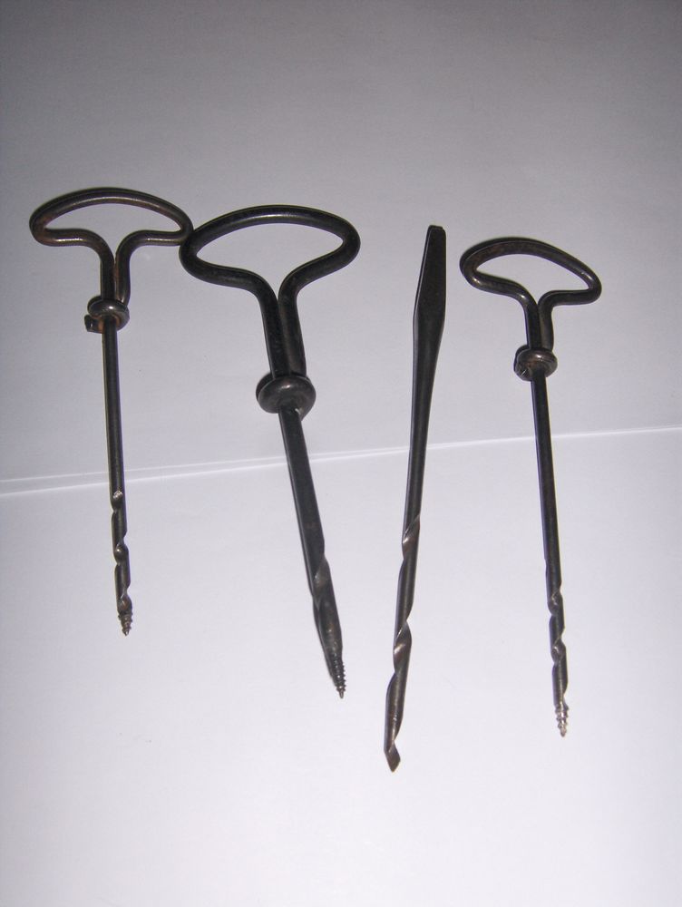 Lot de 4 Vrilles  -----------($) 5 Sauchy-Cauchy (62)