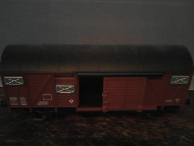 Wagon Couvert Bois Jouef HO 13 Marmande (47)