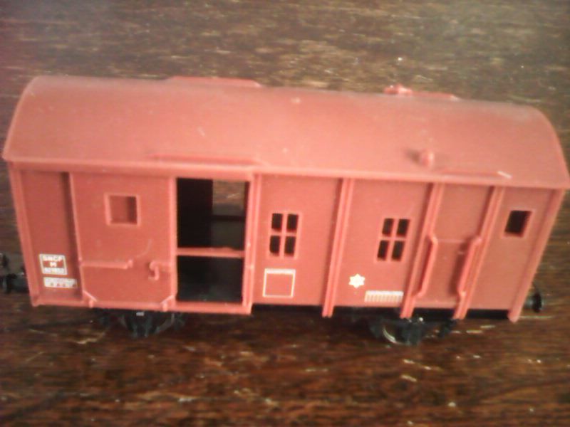 Wagon Fourgon Echelle HO 10 Marmande (47)