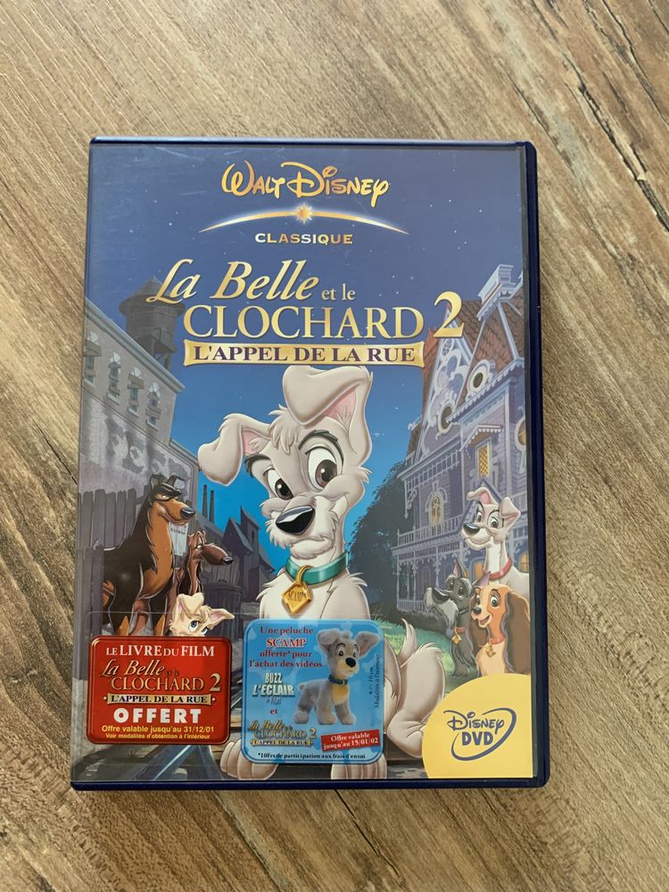 DVD Walt Disney    La belle et le clochard 2    3 Saleilles (66)