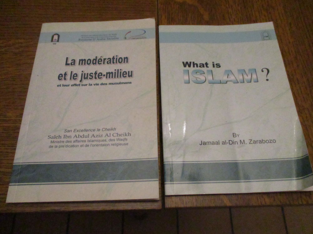 What is ISLAM ? et la mod�ration et le juste-milieu 0 M�rignies (59)