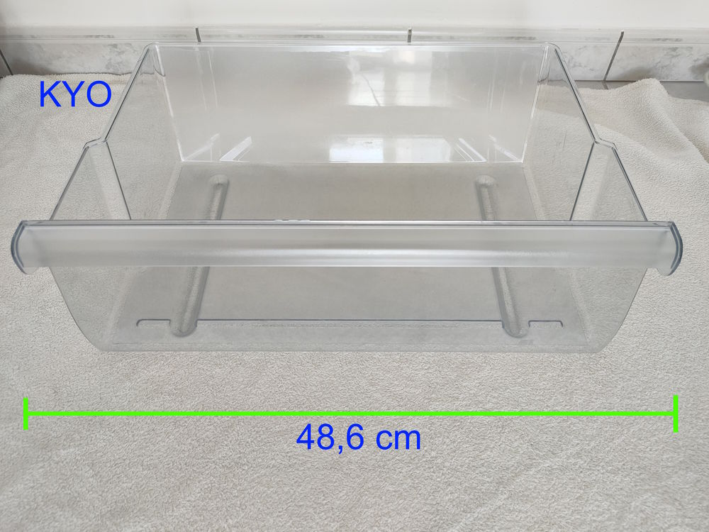 Whirlpool tiroir bac � l�gumes 481241870067, r�frig�rateur 69 Foncine-le-Haut (39)