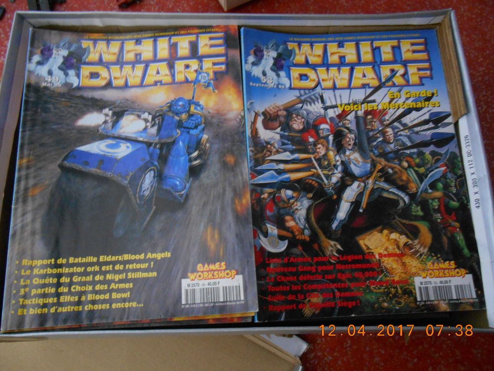 
WHITE DWARF  des ann�es 90
3 Dijon (21)