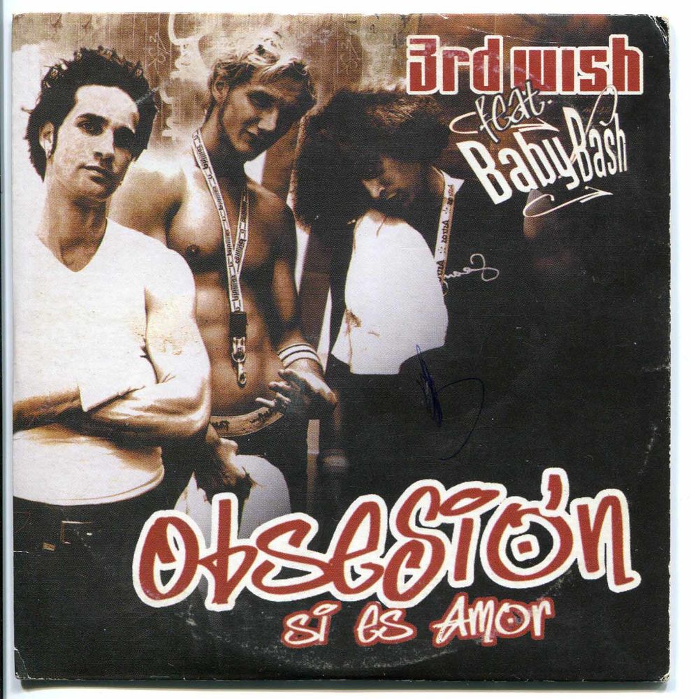 CD. 3rd Wish Feat. Baby Bash.Obsesión (Si Es Amor) 1 Bagnolet (93)