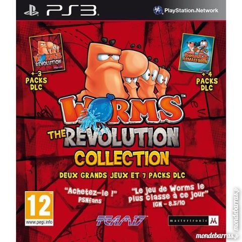 Worms The révolution Collection Ps3 49 Courbevoie (92)