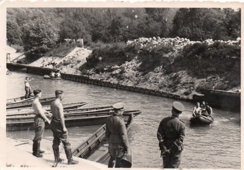 WK.2 WWII photo soldat allemand marine officiers rare 18 Thionville (57)