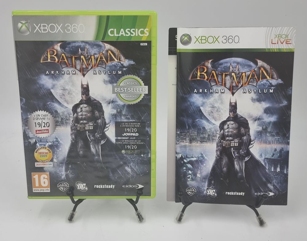 Jeu Xbox 360 Batman Arkham Asylum (Classics) complet 4 Vulbens (74)