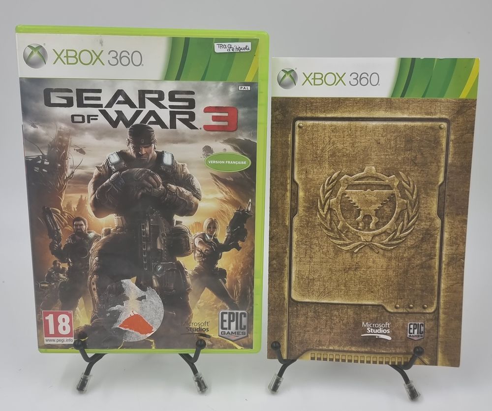 Jeu Xbox 360 Gears of War 3 en boite, complet (trace d'�tiqu 2 Vulbens (74)