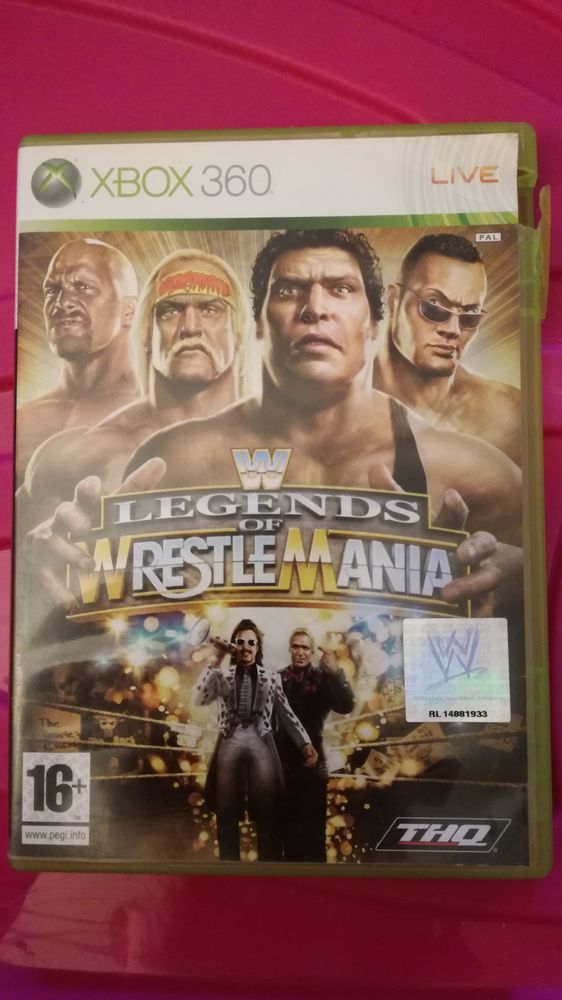 JEU  XBOX 360  Legends of Wrestlemania  5 Chilly-Mazarin (91)