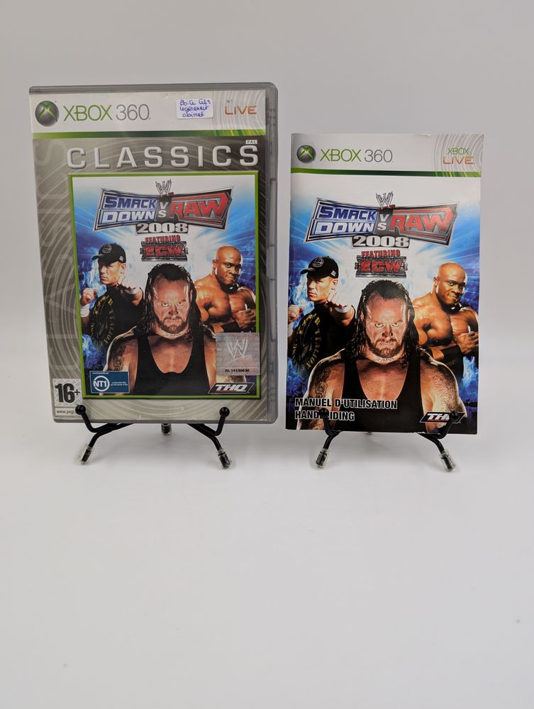 Jeu Xbox 360 SmackDown vs. Raw 2008 (Classics) complet 3 Vulbens (74)