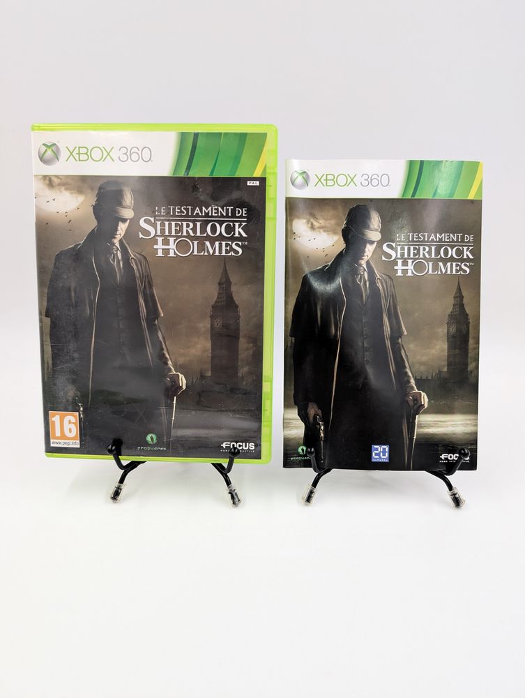 Jeu Xbox 360 Le Testament de Sherlock Holmes complet 15 Vulbens (74)