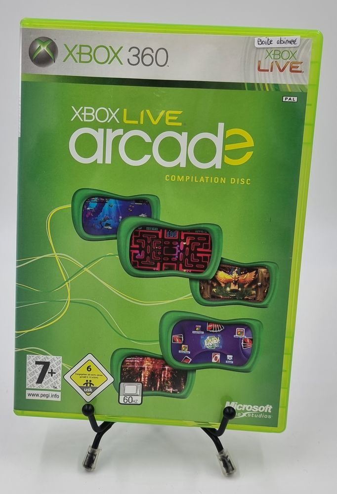 Jeu Xbox 360 Xbox Live Arcade Compilation Disc sana notices 2 Vulbens (74)