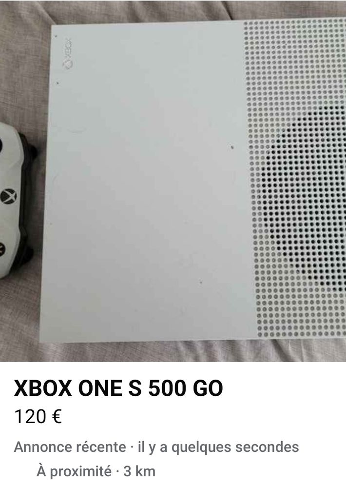 XBOX ONE S 500 GO 60 Montesson (78)