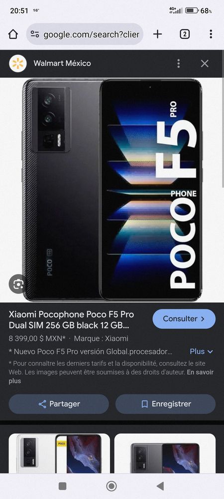 Xiaomi poco f5 pro 450 Wattrelos (59)