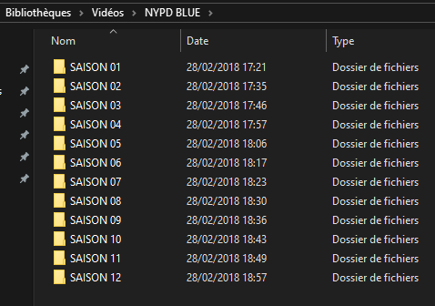 New York Police blues (NYPD BLUE) Les 12 Saisons en FRAN�AIS 50 Sainte-Consorce (69)