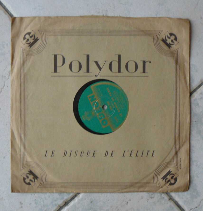 78t Yves MONTAND : Le gamin de Paris - Odeon 282.366 12 Argenteuil (95)