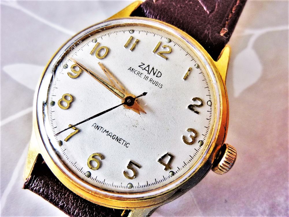 ZAND montre �bauche Suisse m�canique 1965 MEC0035 110 Metz (57)