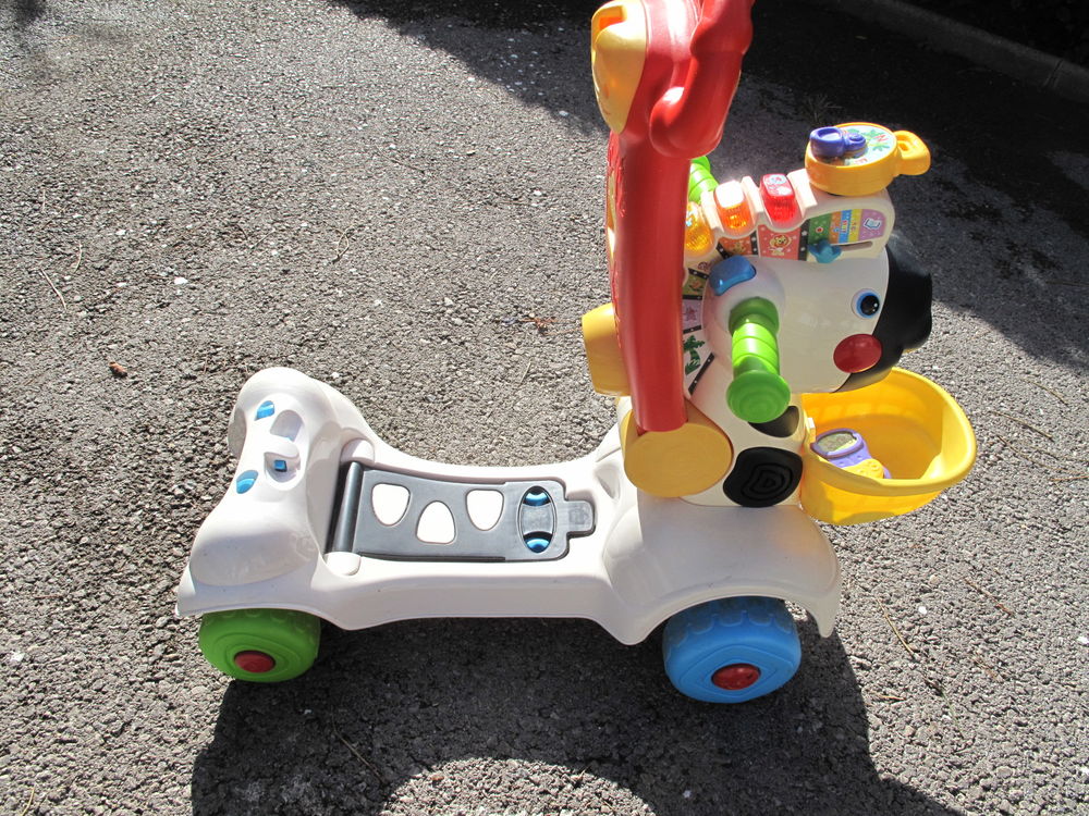 vtech porteur trottino mon zèbre rigolo